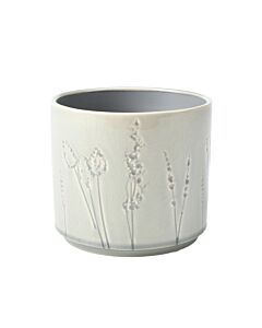 Burgon & Ball - Provence Grey Glazed Pot - Large